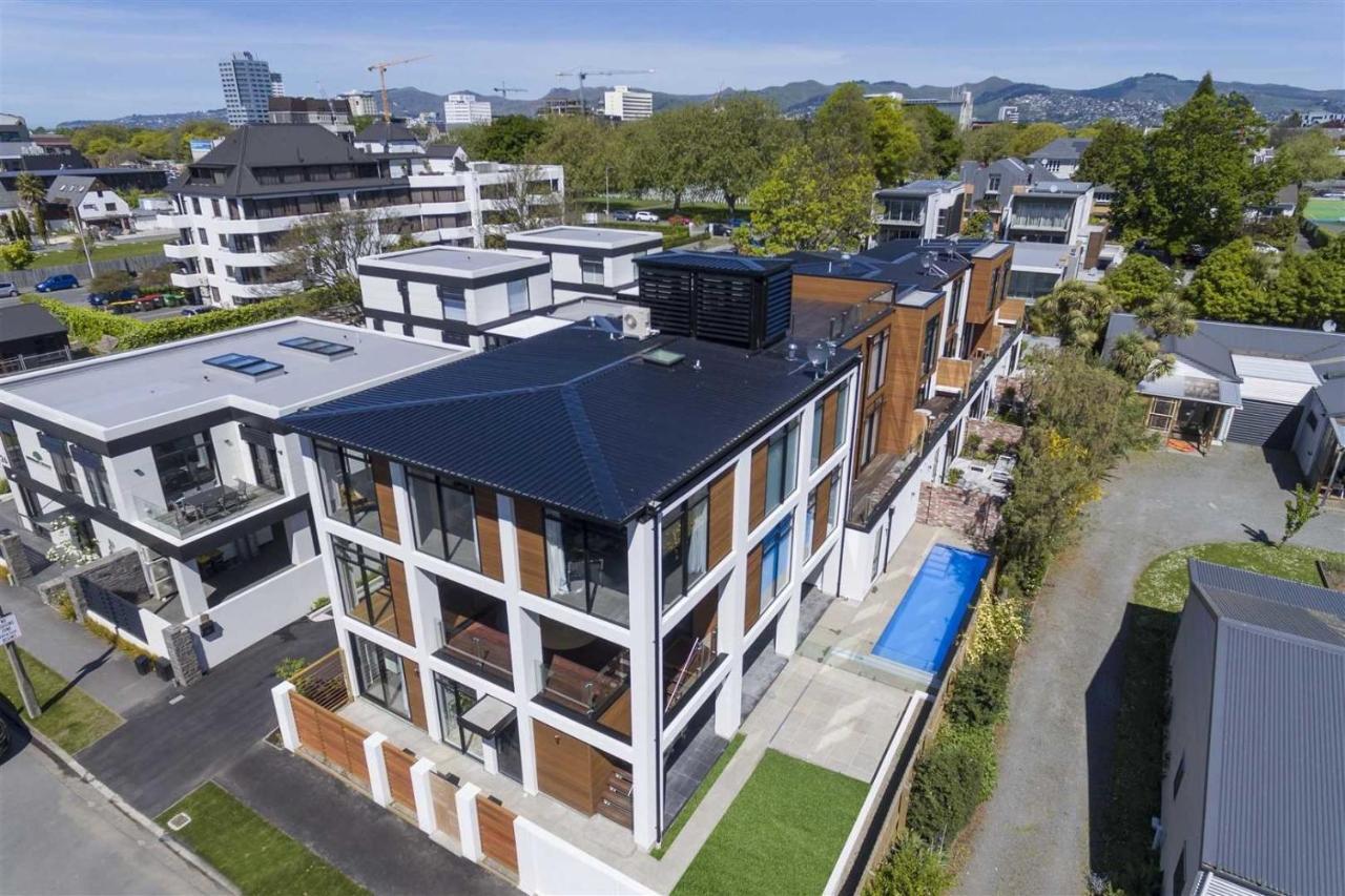 Villa Architectural Urban Diamond Christchurch Esterno foto