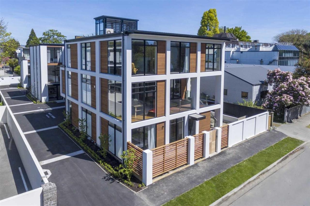 Villa Architectural Urban Diamond Christchurch Esterno foto